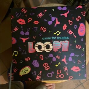 Loopy Case Black and Pink Card Game for Adults!